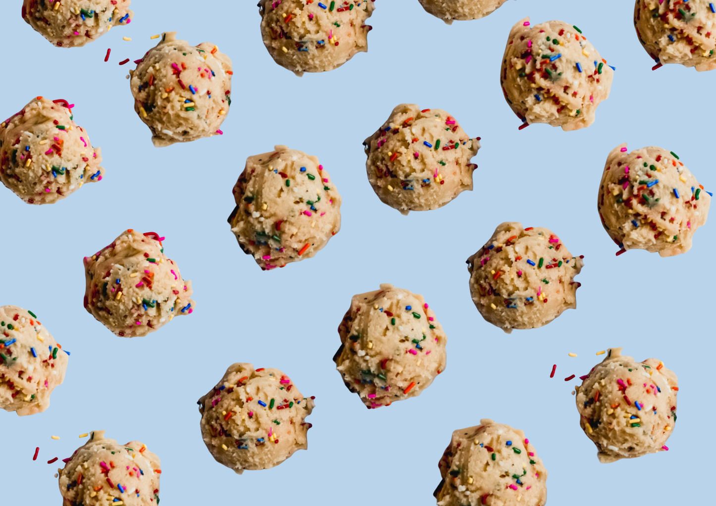 Vanilla Sprinkles Cookie Dough