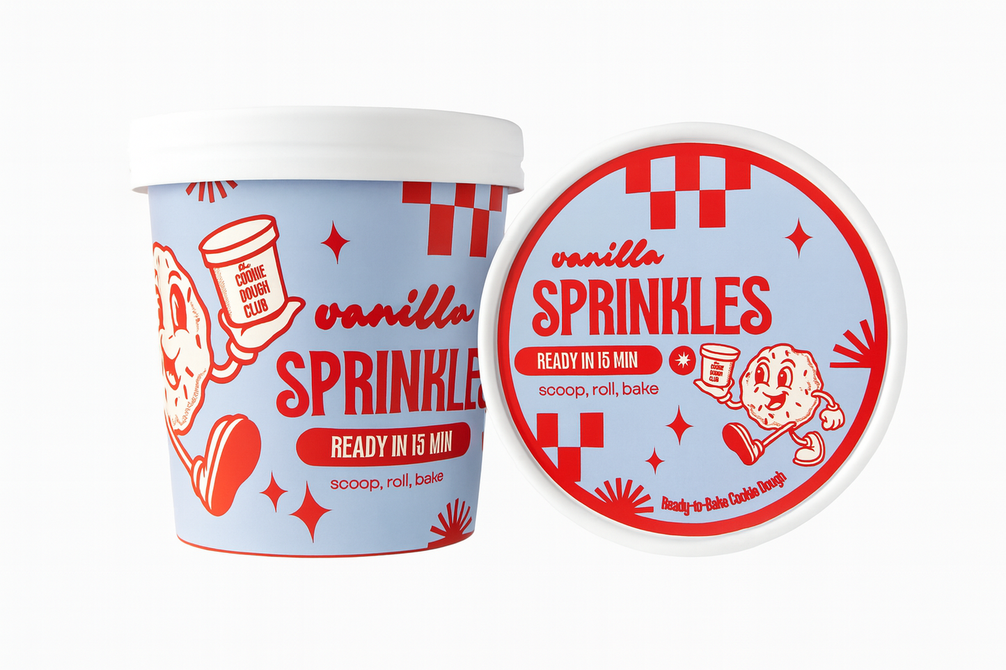 Vanilla Sprinkles Cookie Dough